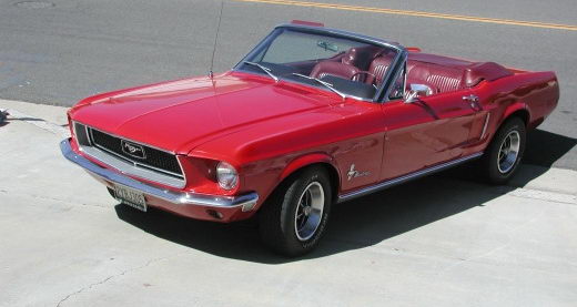1967 1968 Mustang Body