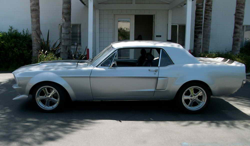 1968 Eleanor 3 1 4 inch fender flares note the California Special side