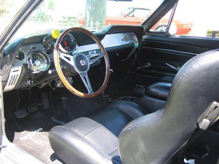 Shelby Eleanor Interior The interior sports a Llacarra wooden steering 