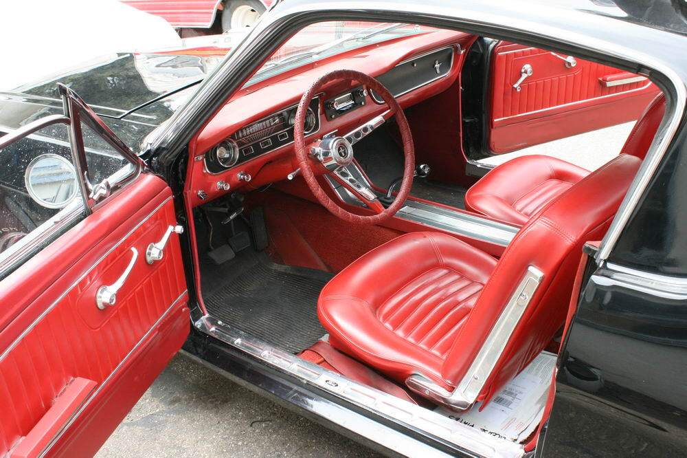 1965 Mustang Red Interior