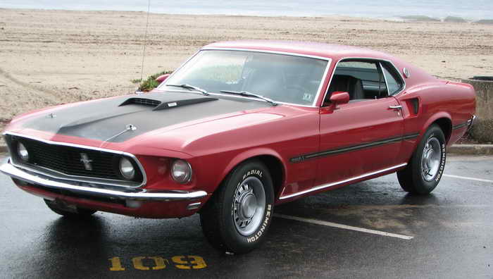 1969 1970 Mach One 1 Mustang mach 1 Mach One 1 in Candyapple Red