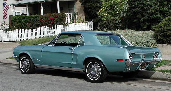 1968 Mustang This is a restored Coupe with 175000 original miles in a very