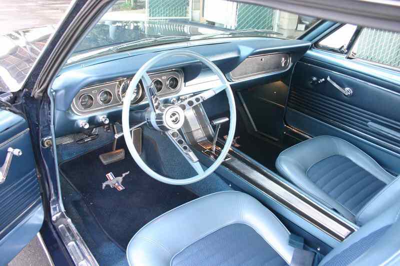 1966 Ford Mustang interior