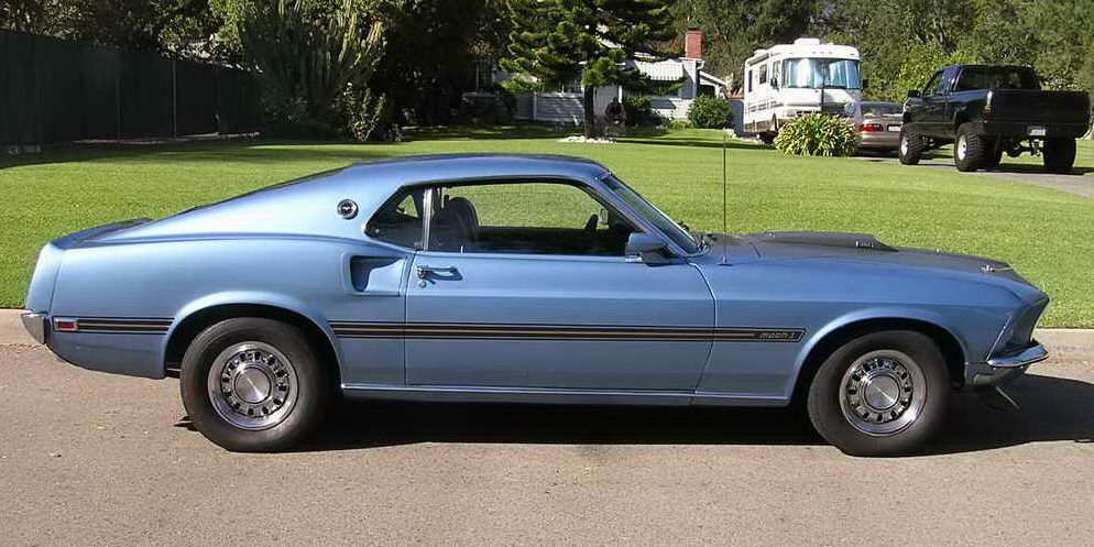1969 1970 Mustang Fastback