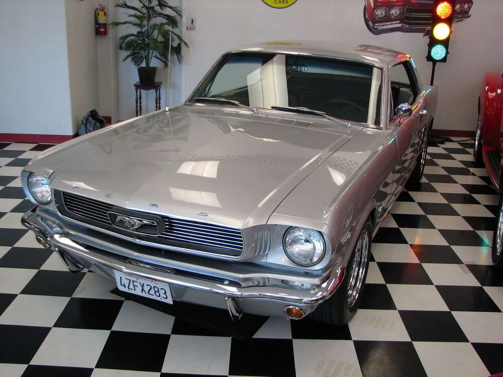 Ford Mustang Silver Frost