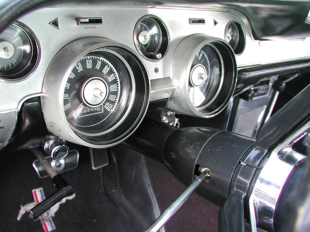 1967 Mustang Deluxe Interior 